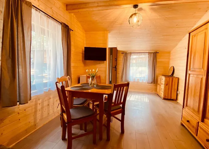 度假居 Wpadnij Do Lasu , Na Skalce 奥塞佩尔