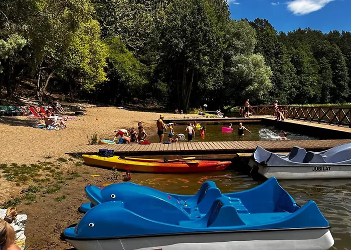 度假居 Wpadnij Do Lasu , Na Skalce 奥塞佩尔